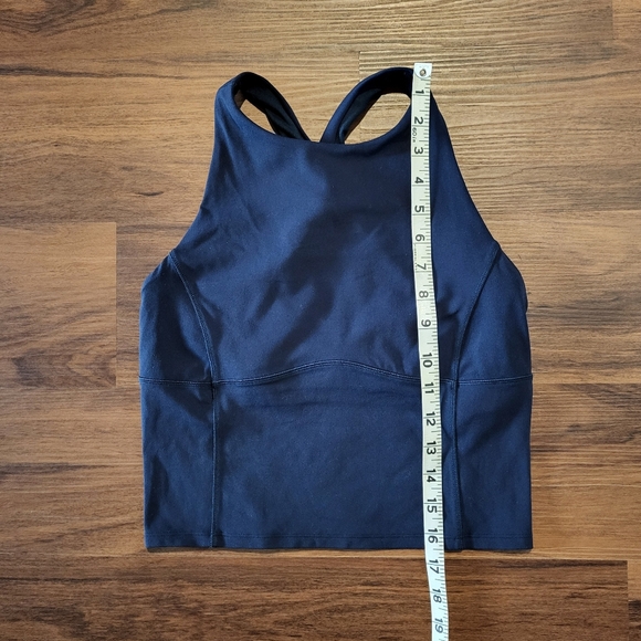 Lululemon Key To Balance Tank In True Navy Size 6 - Picture 5 of 6